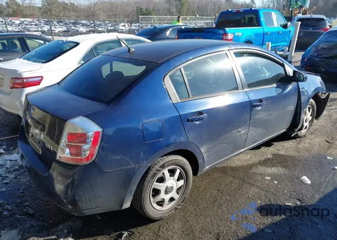 2007 Nissan Sentra 2.0S z USA, uszkodzony, nr VIN 3N1AB61E57L629300